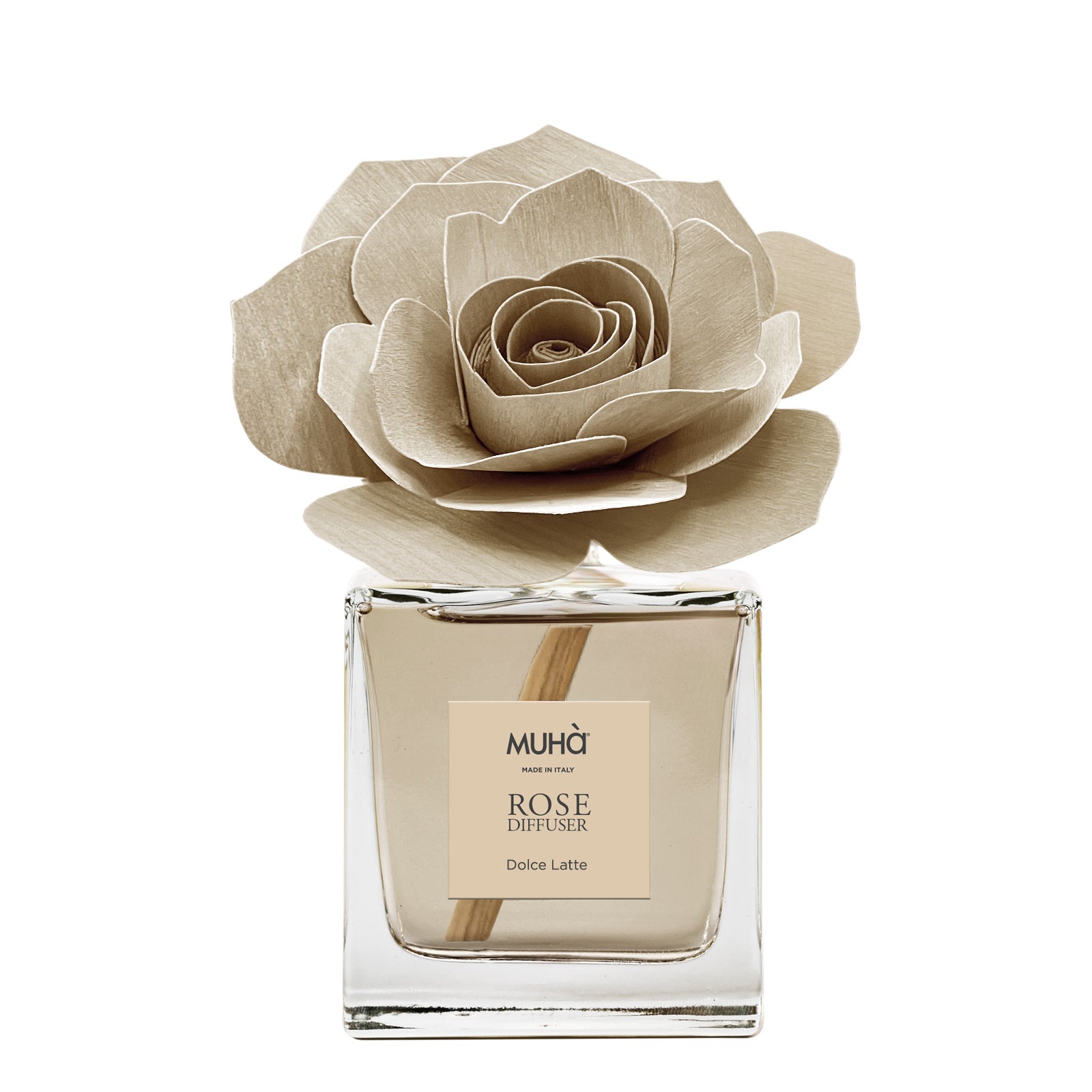 Muhà geurdiffuser ROSE Dolce Latte - 100ML