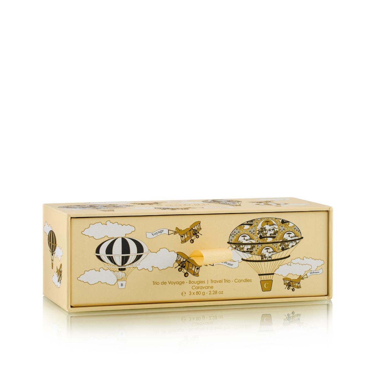Baobab Geurkaars - TRIO TRAVEL CANDLES Caravane