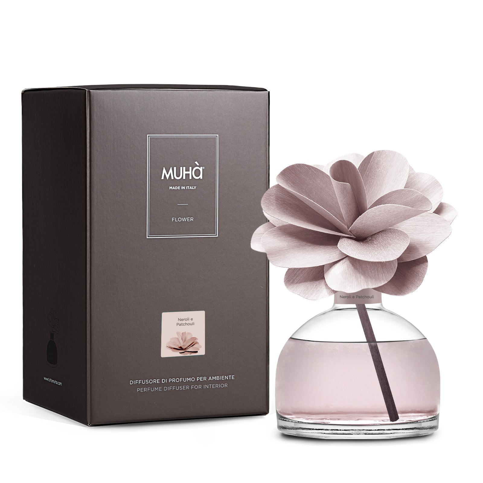 Muhà diffuseur de parfum FLOWER Néroli & Patchouli - 200ML