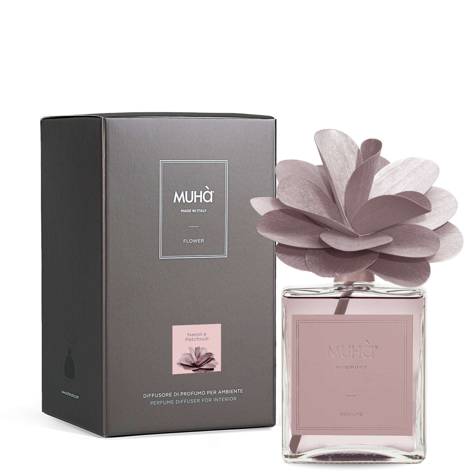 Diffuseur de parfum Muhà FLOWER Néroli & Patchouli - 500ML