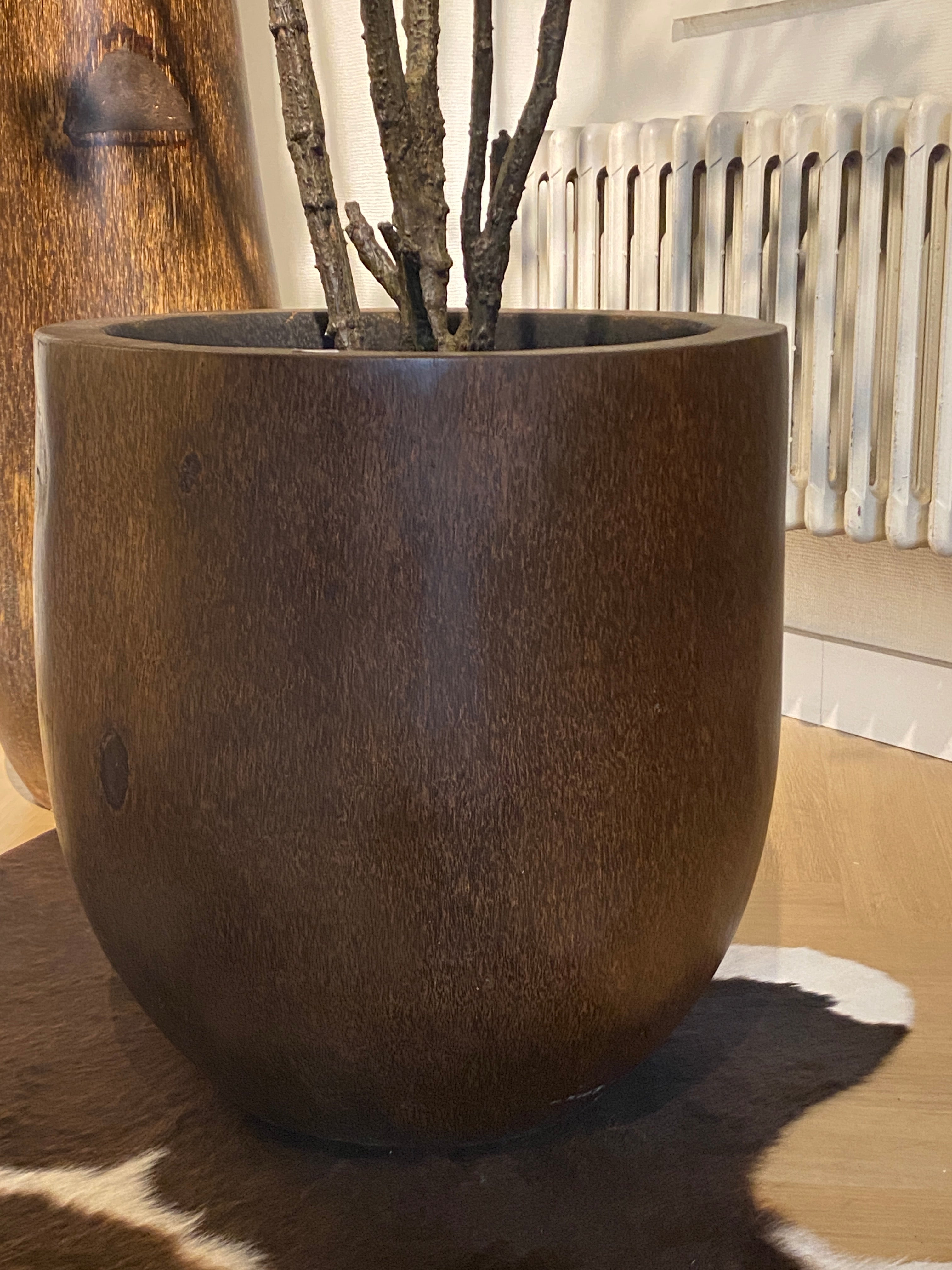 Magazijn Breit Palmboompot bruin