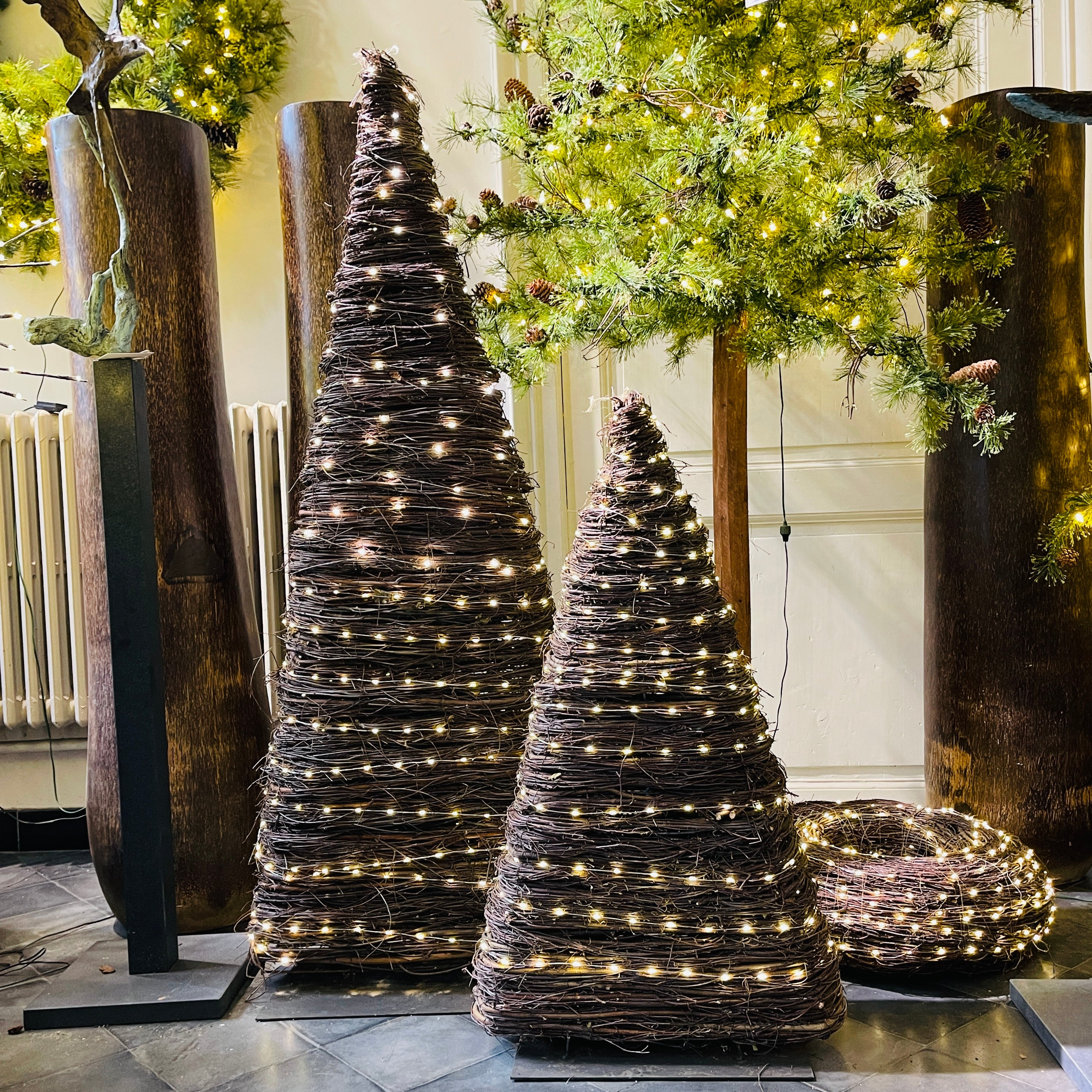 Houten X-MAS Boom - 90cm & 140cm