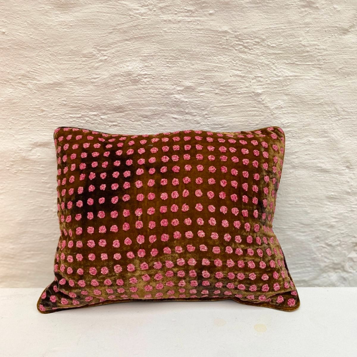 Anke Drechsel kussen - Dotty Shaded Brown
