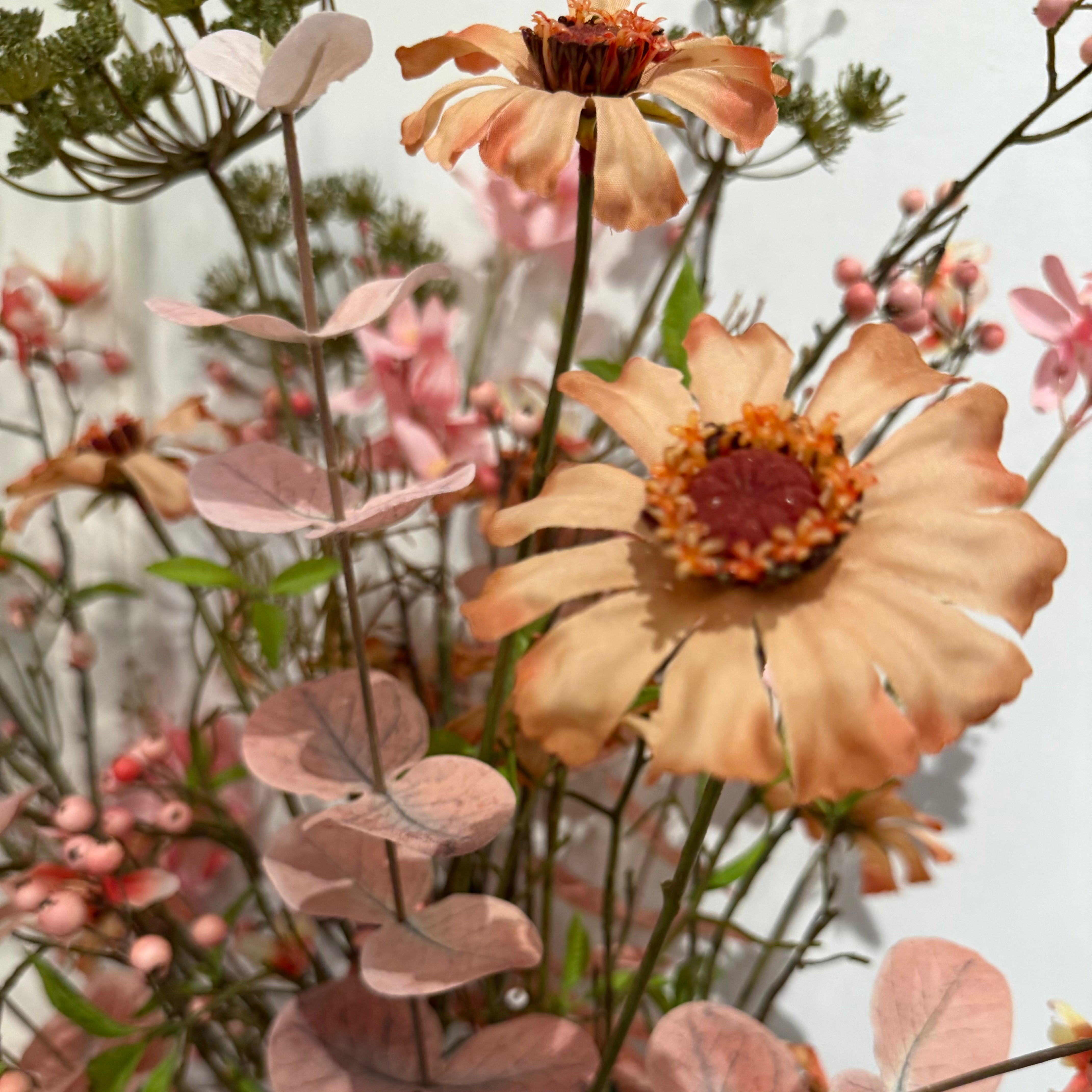 Zijdeboeket - Blush meadow