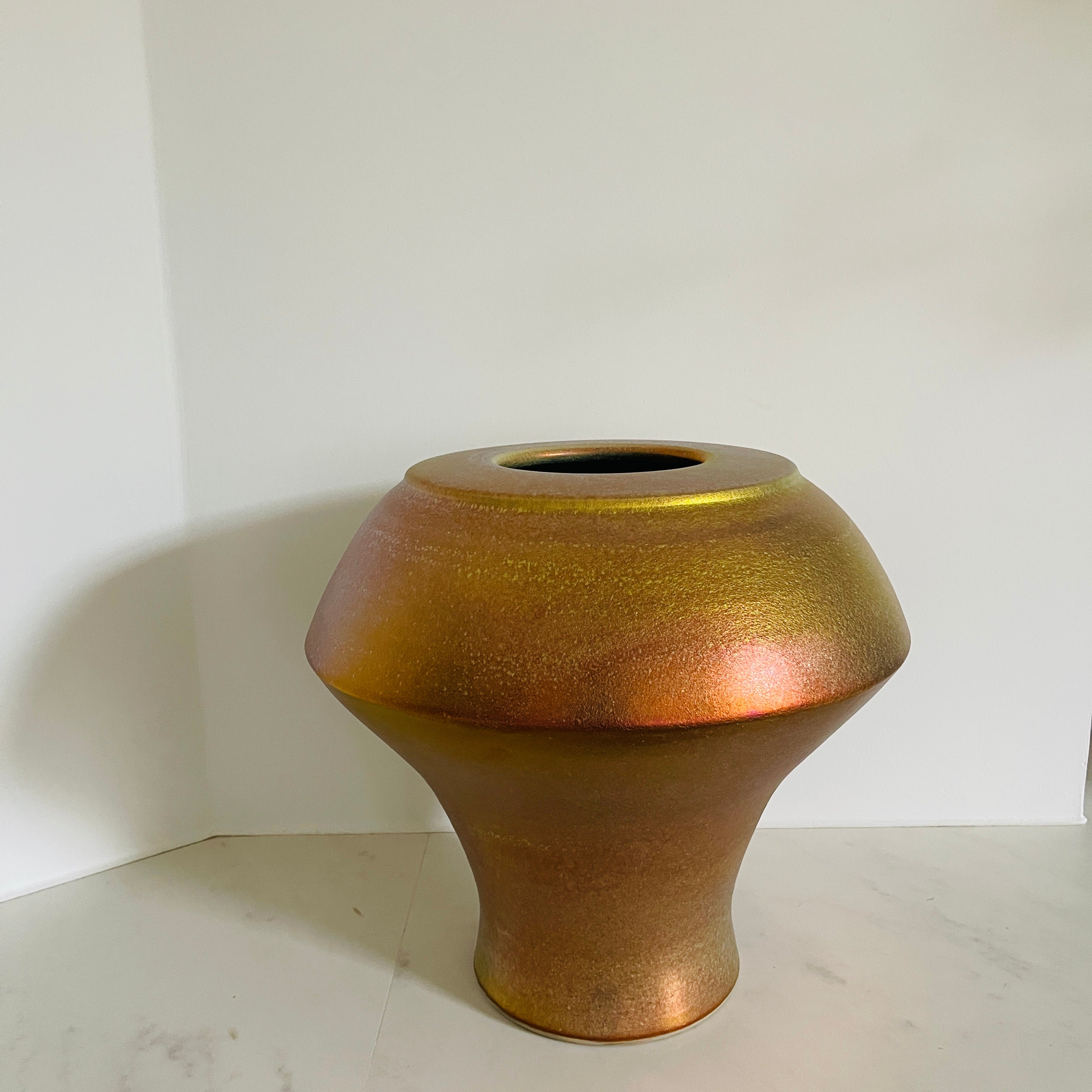 Mobach Keramiek vaas KM176 - Goud