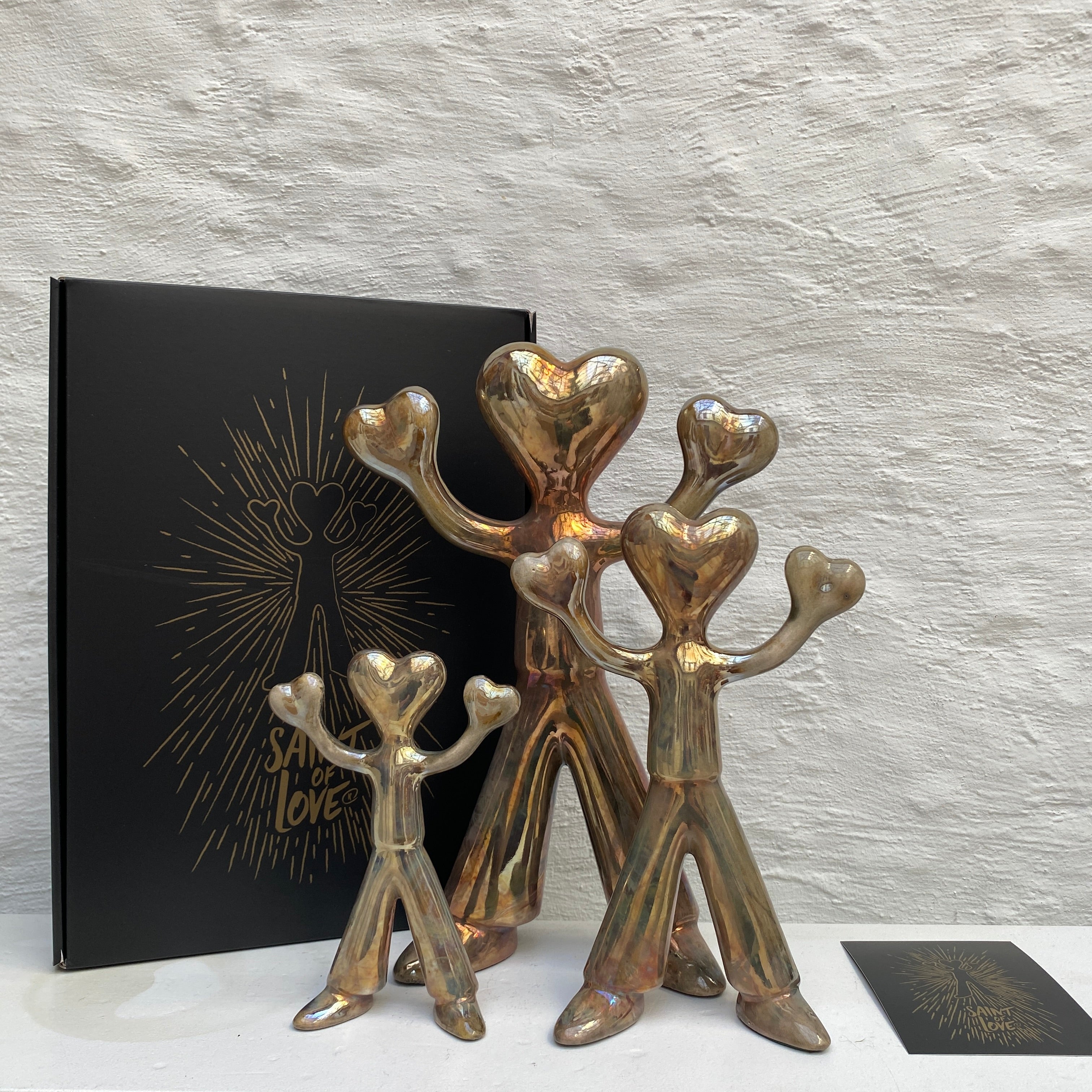 Saint of Love - Raku Copper