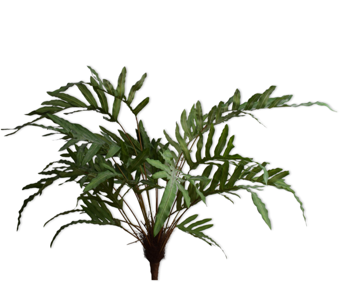 Silk-ka Zijden plant - Varen bush groen 112cm