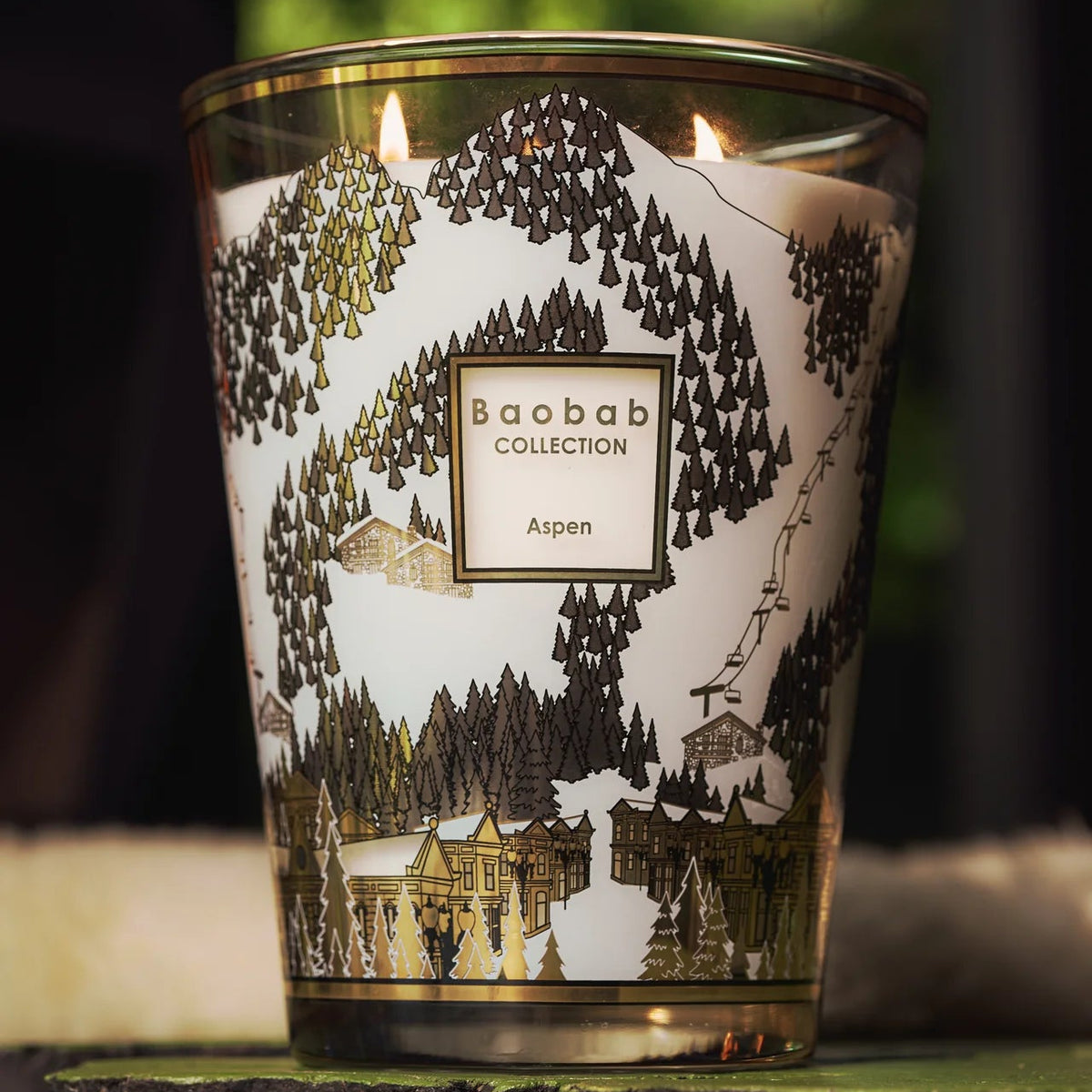 Baobab geurkaars - Aspen