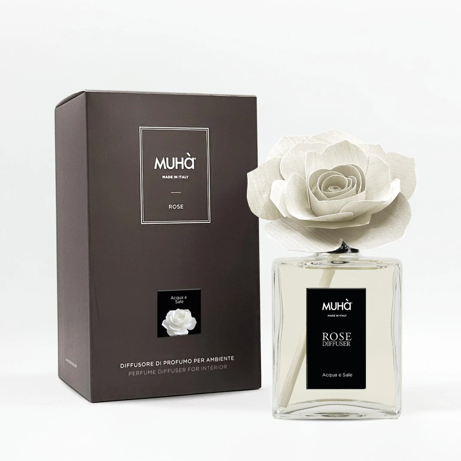 Muhà diffuseur de parfum ROSE Fleur de Coton - 200ML