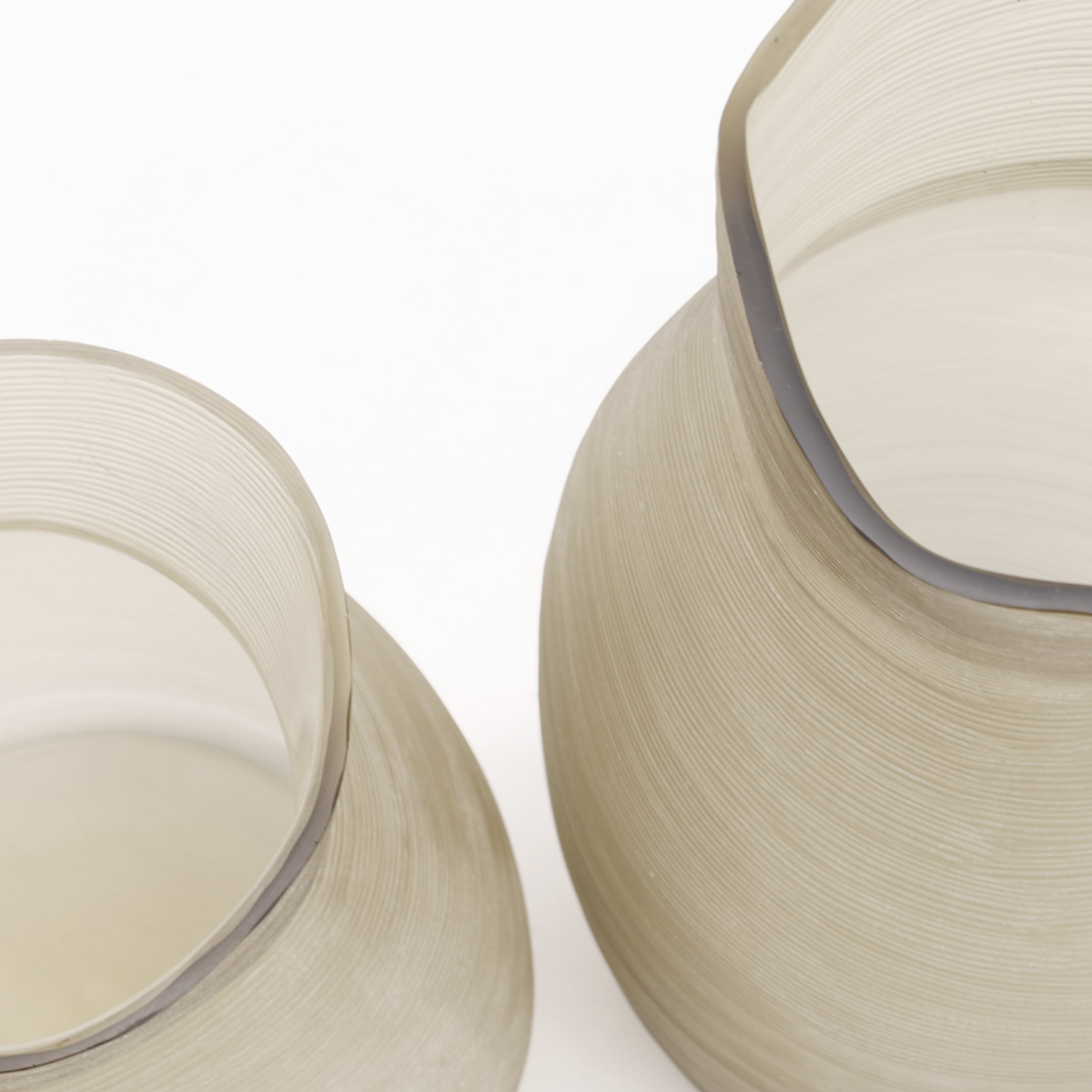 Vase GUAXS Okinawa Smokegrey