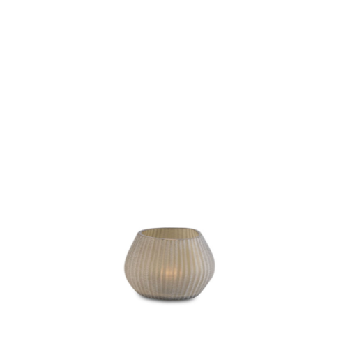 GUAXS Vaas Nagaa Smokegrey - Theelicht