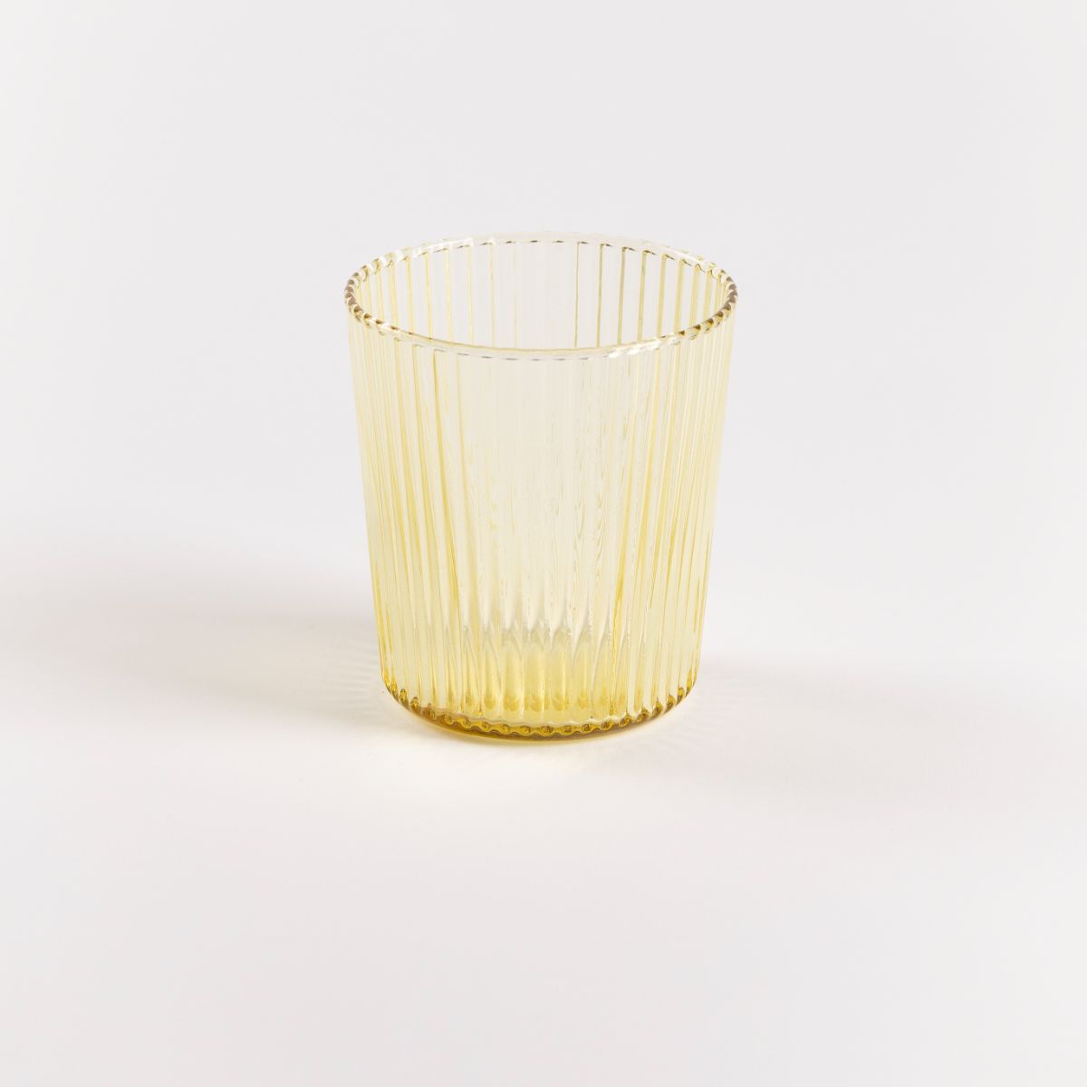 Paveau Kleurrijk geribbeld waterglas - Cable