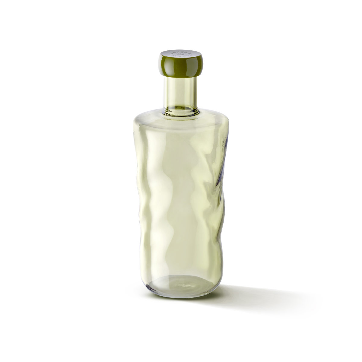Bouteille d'eau tourbillonnante colorée Paveau grande - Moss (Vert)