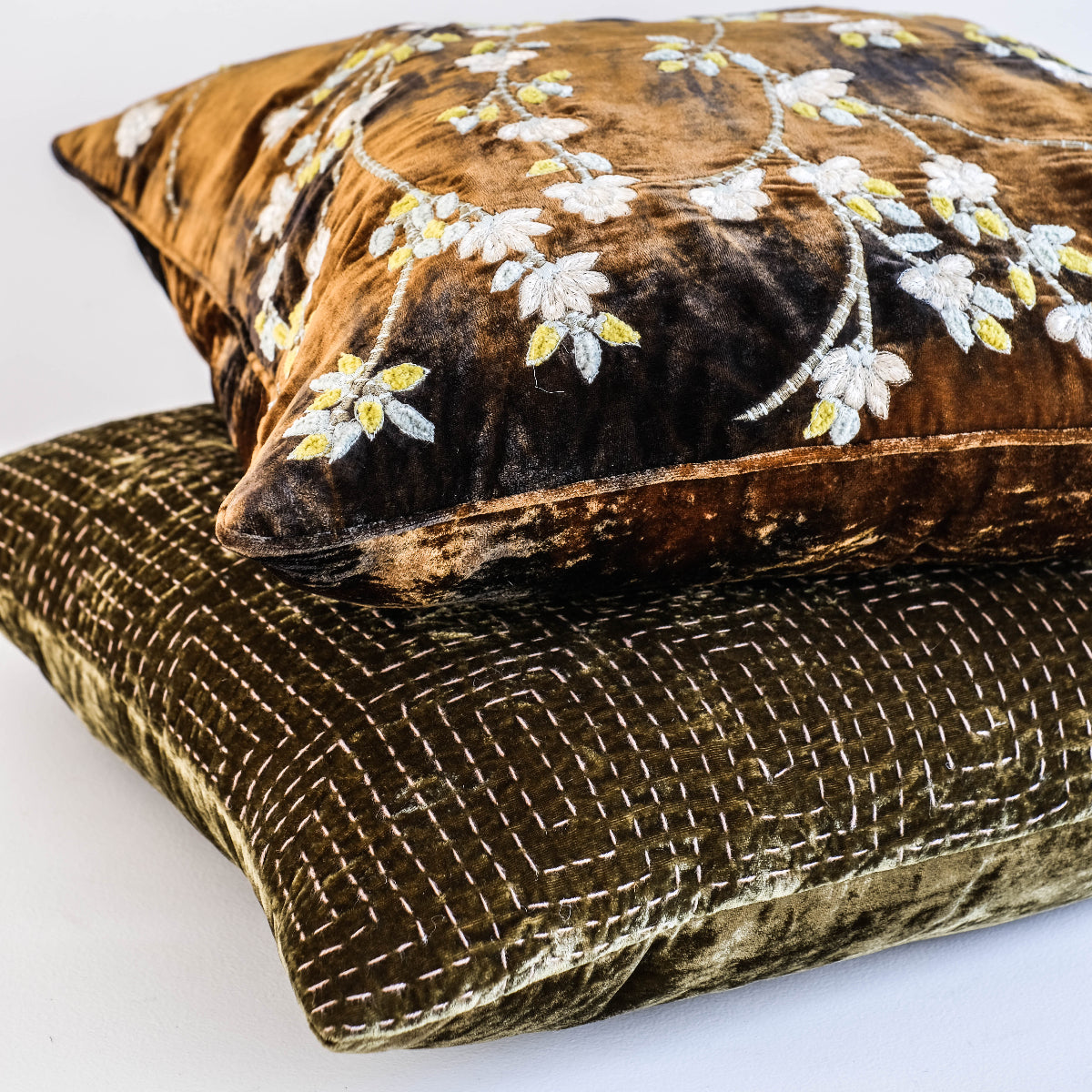 Coussin Anke Drechsel Tuileries Shaded Brown