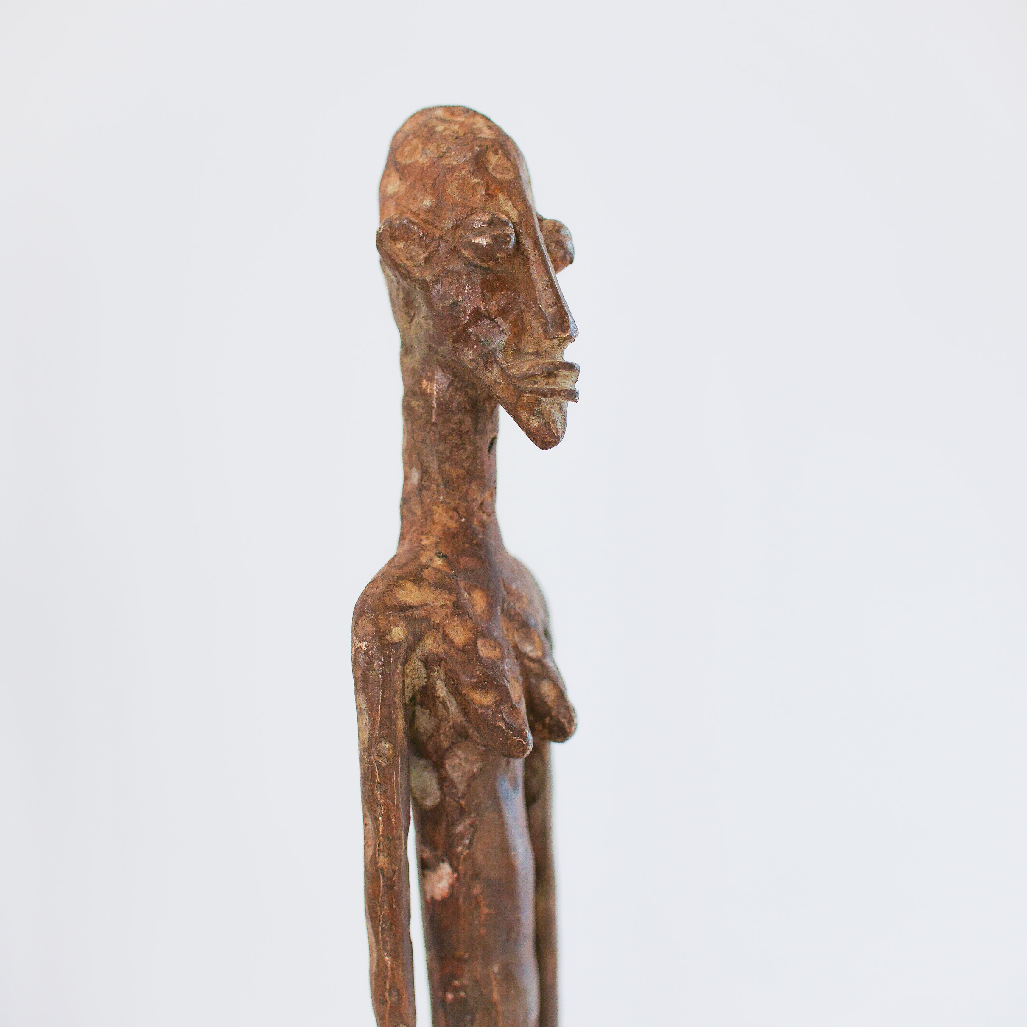 Fernando Otero statuette en bronze 150 cm Dogon - Mali