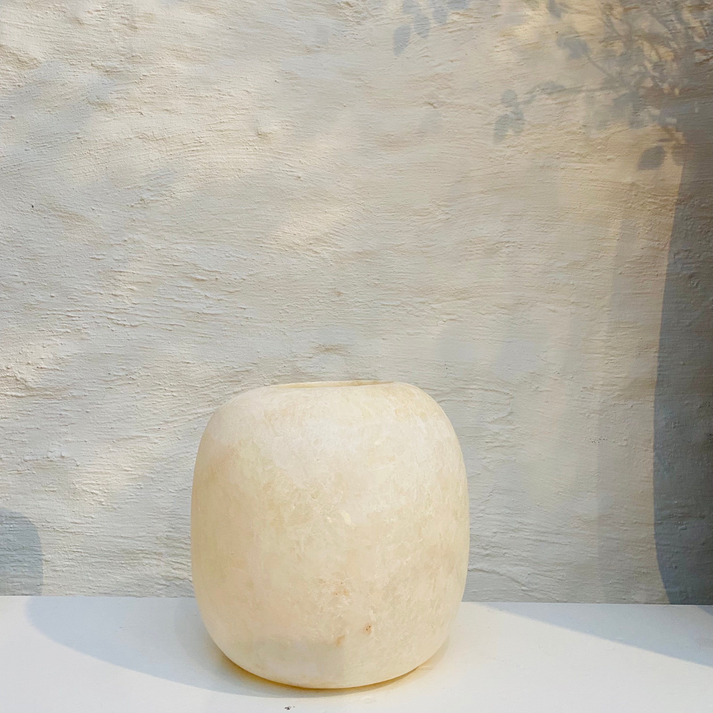 Alabaster Theelichthouder Curra Medium