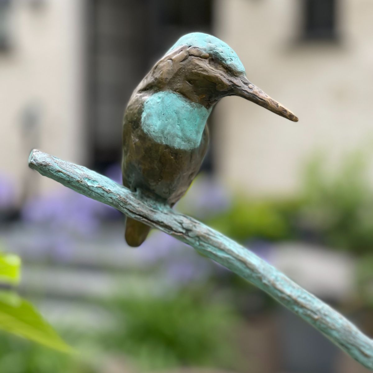 Jonneke Kodde - Ijsvogel op gebogen tak