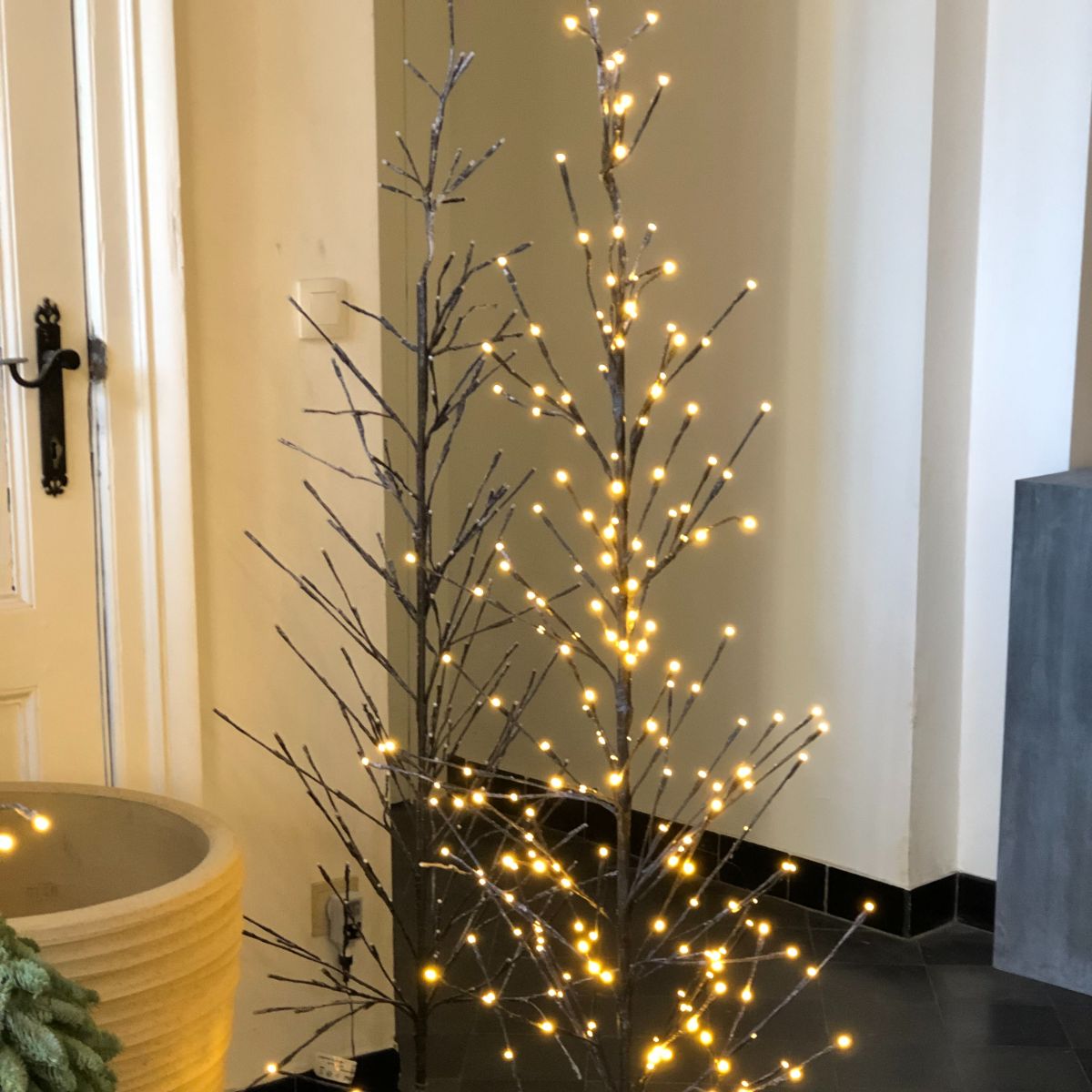 Takkenboompje met licht