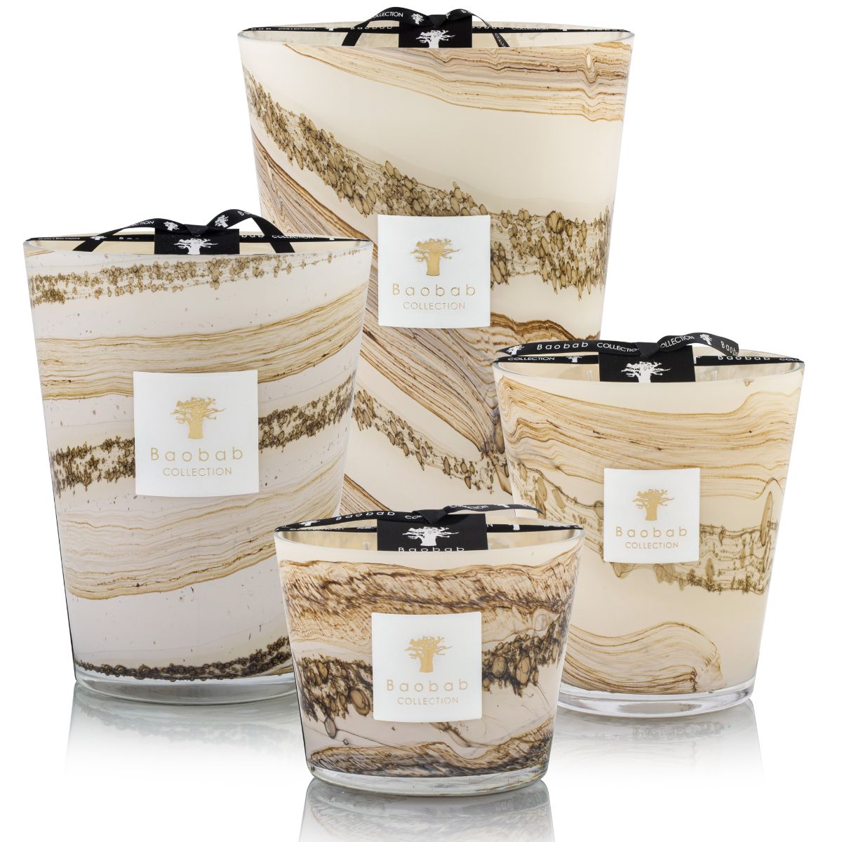 Baobab geurkaars - Sand Siloli