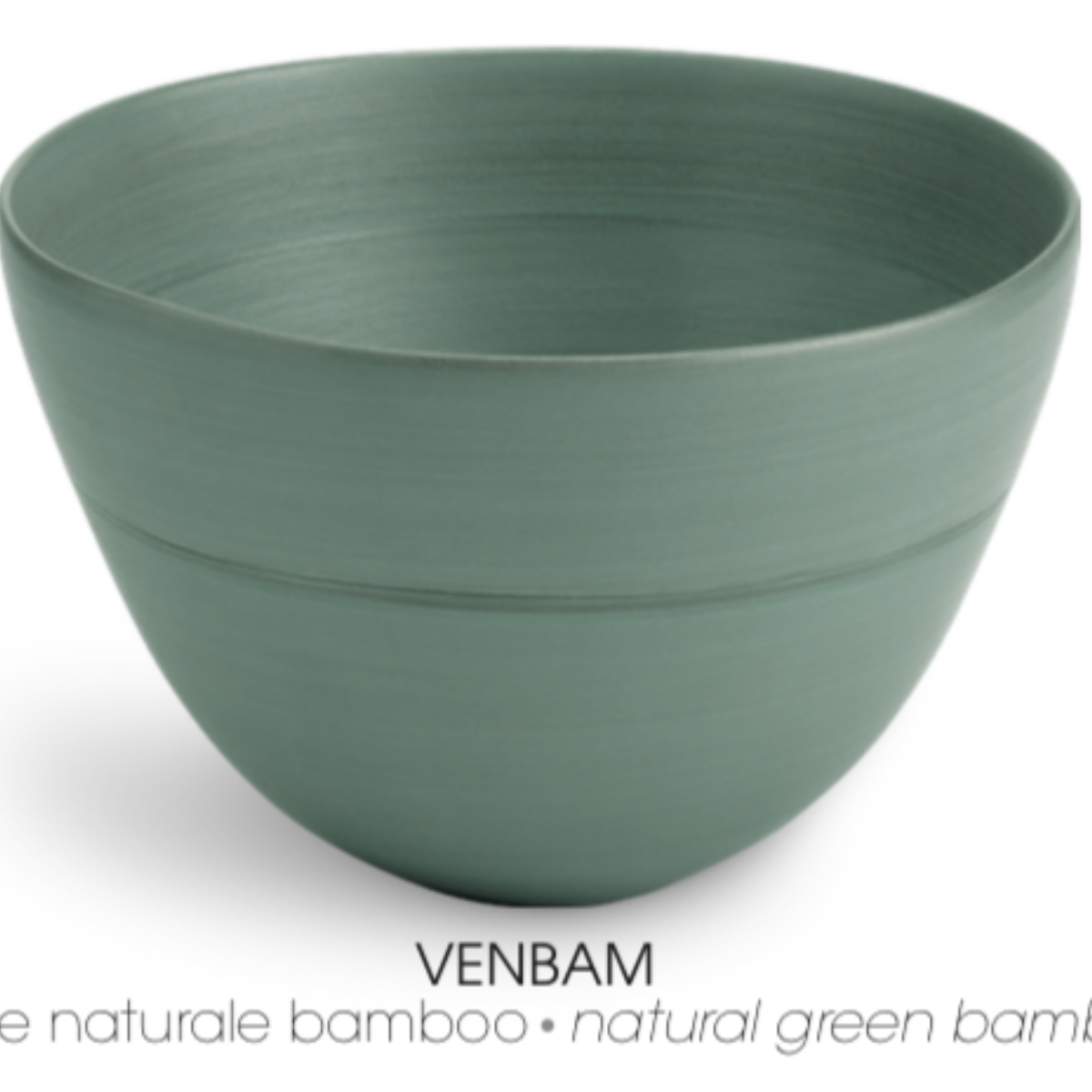Rina Menardi vase en céramique Mono Green Bamboo