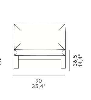 Malibu Lounge chair - outdoor