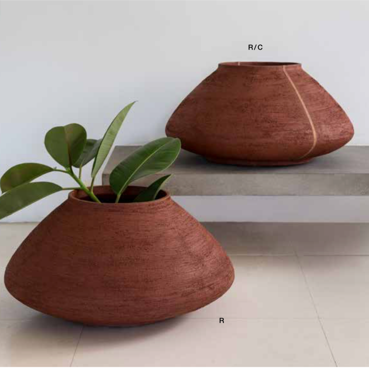 Atelier vierkant - pot LRC70