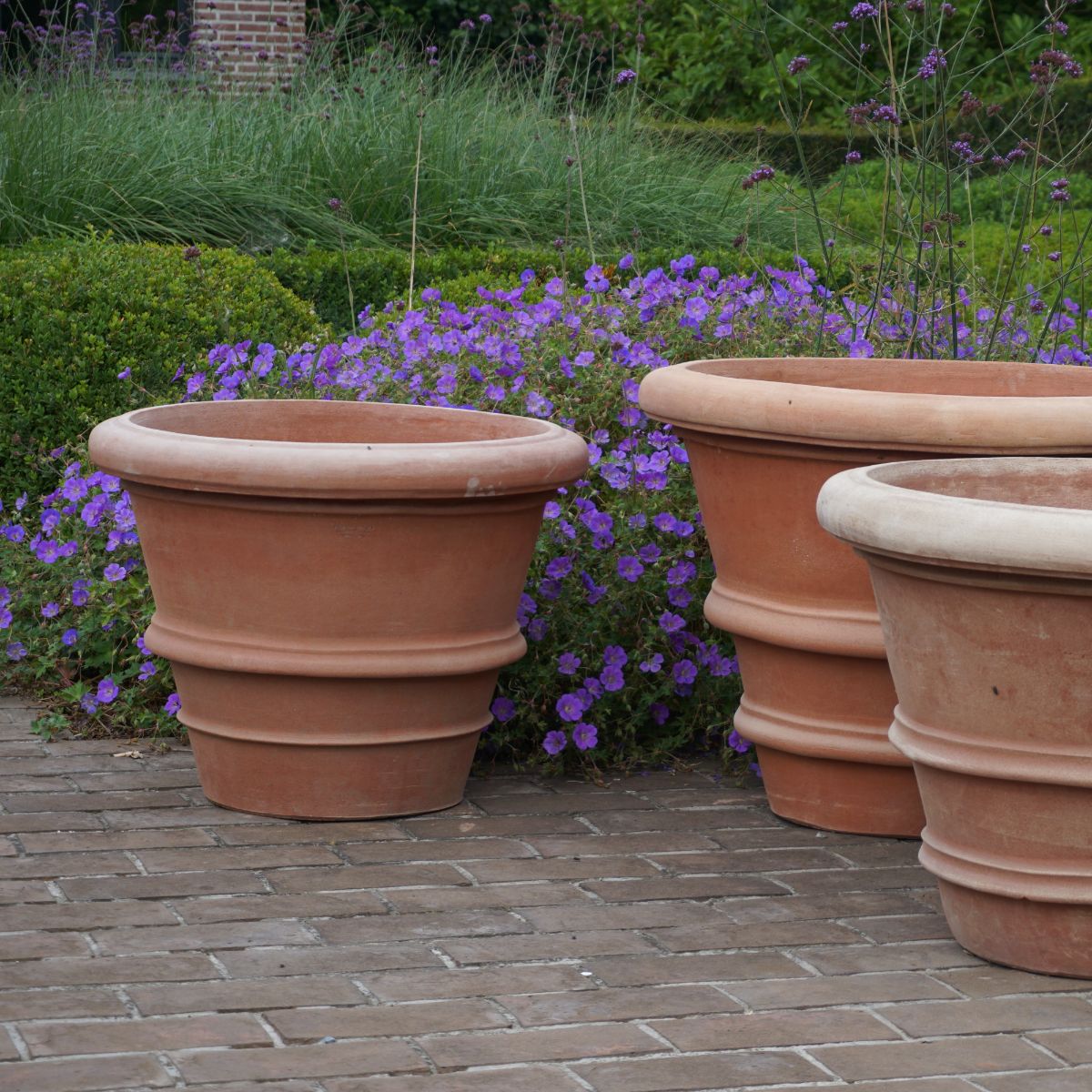 Terracotta d'Arte pot Conca Orlata
