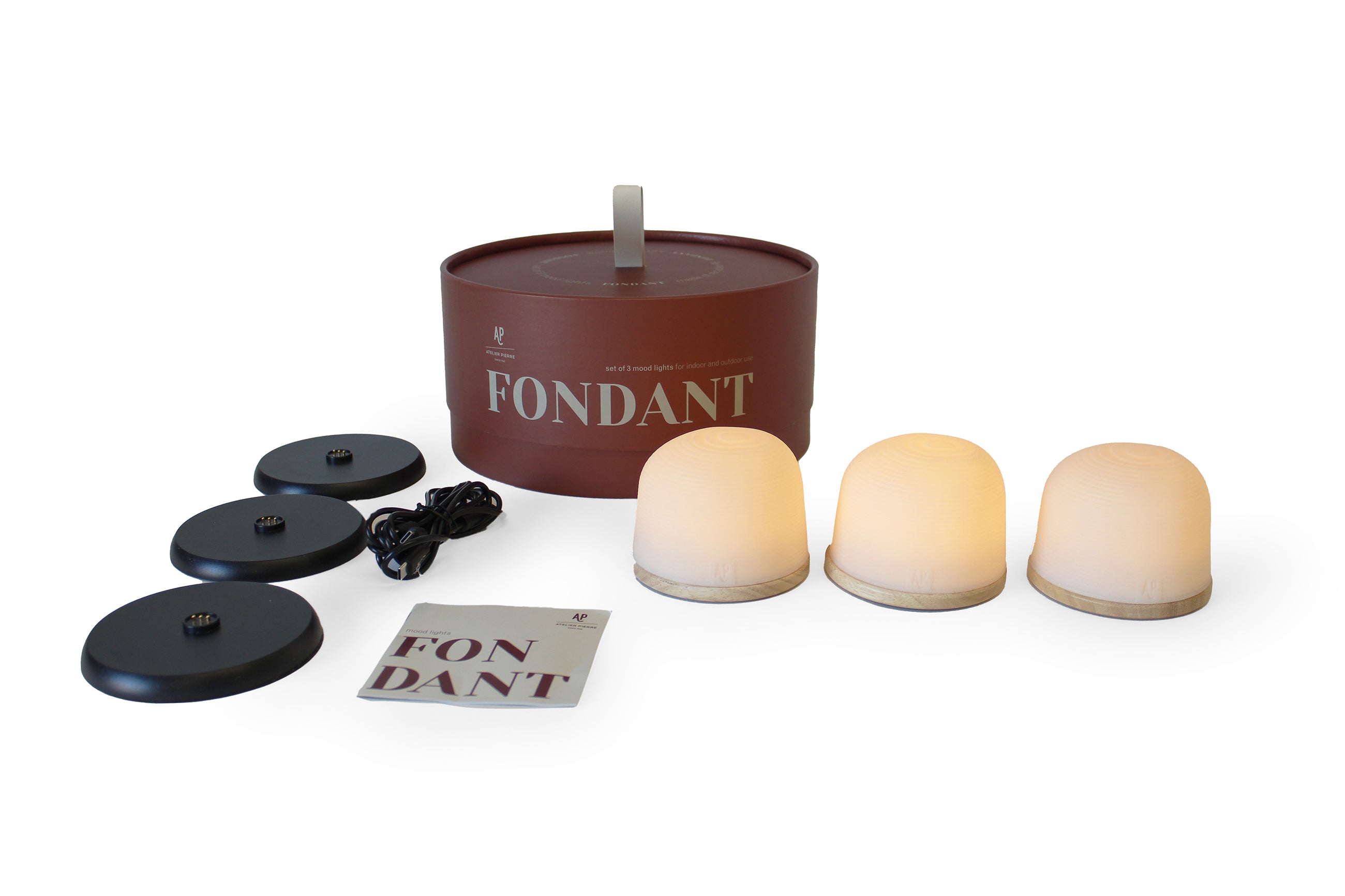 Lampe d'ambiance Atelier Pierre Fondant - Petit ensemble/3