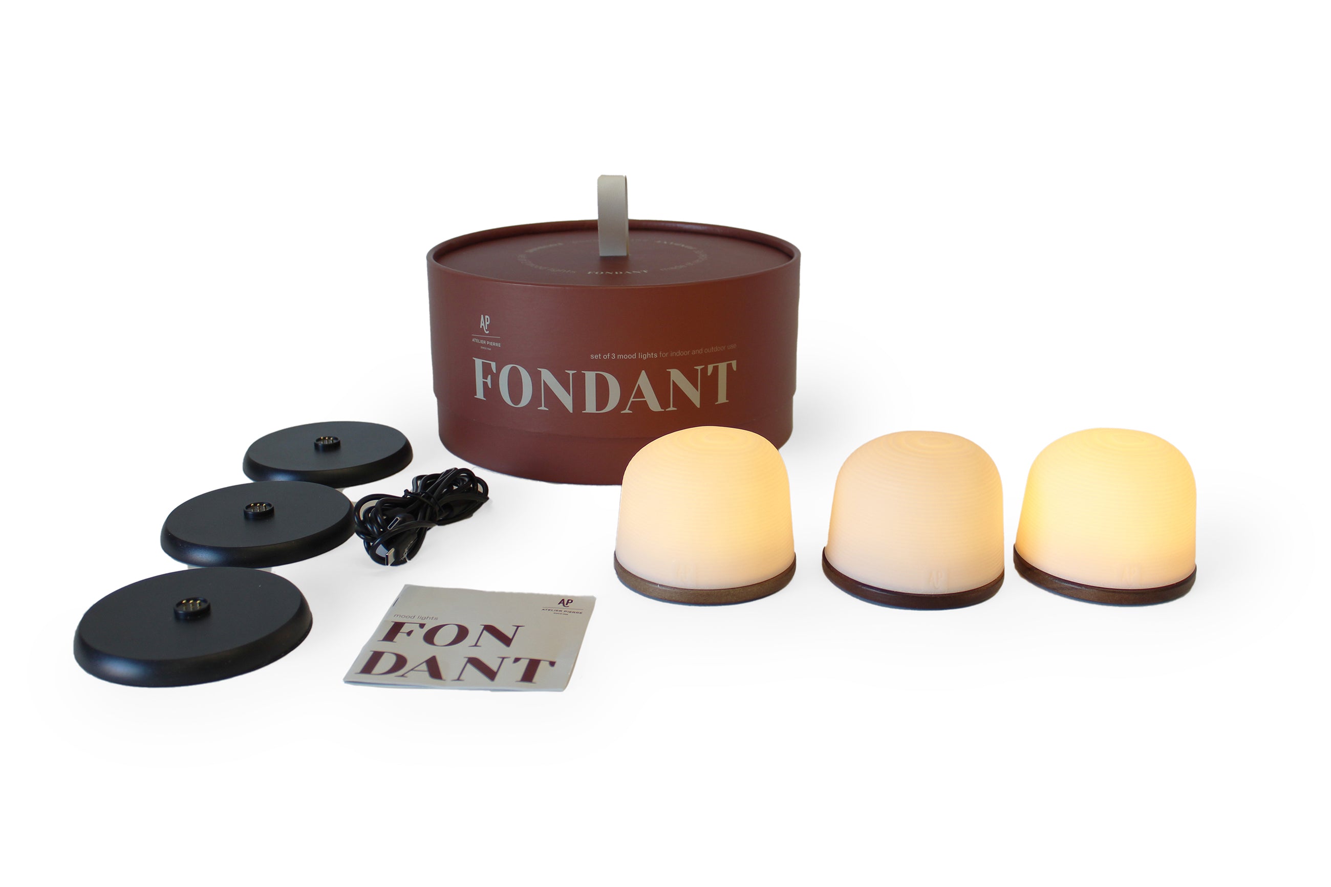 Lampe d'ambiance Atelier Pierre Fondant - Petit ensemble/3
