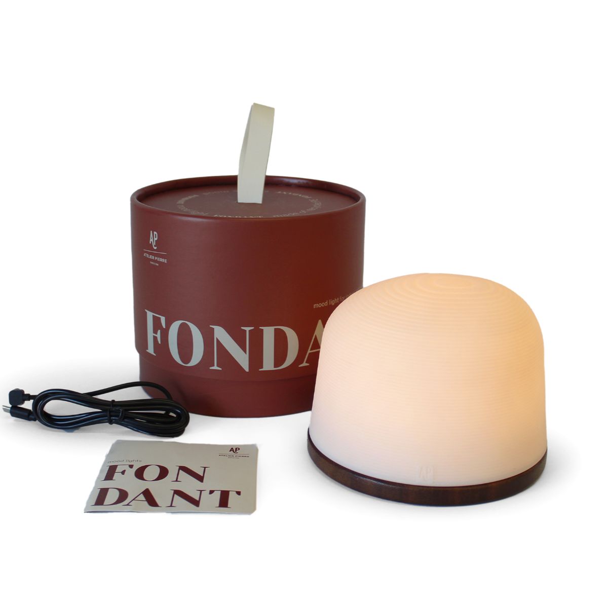 Atelier Pierre Fondant Lampe d'ambiance - Grande