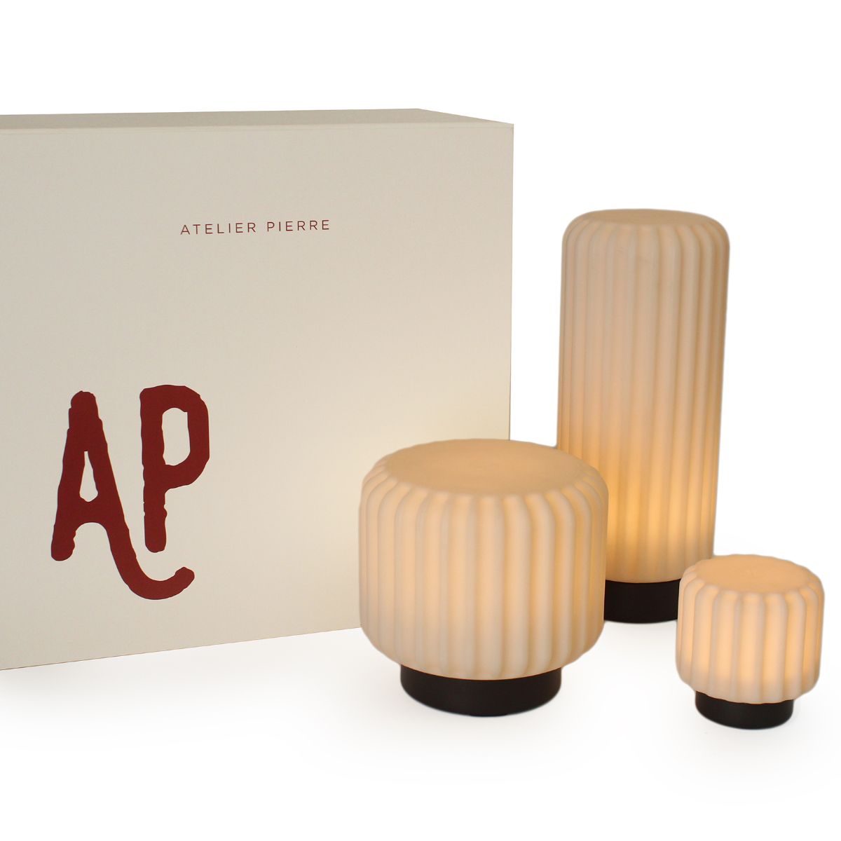 Lampe d'ambiance Atelier Pierre Dentelles - Coffret cadeau