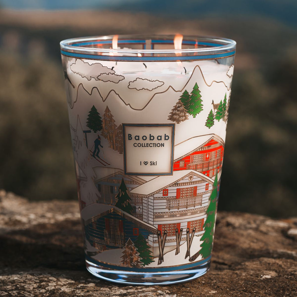 Baobab geurkaars Limited Edition - I LOVE SKI