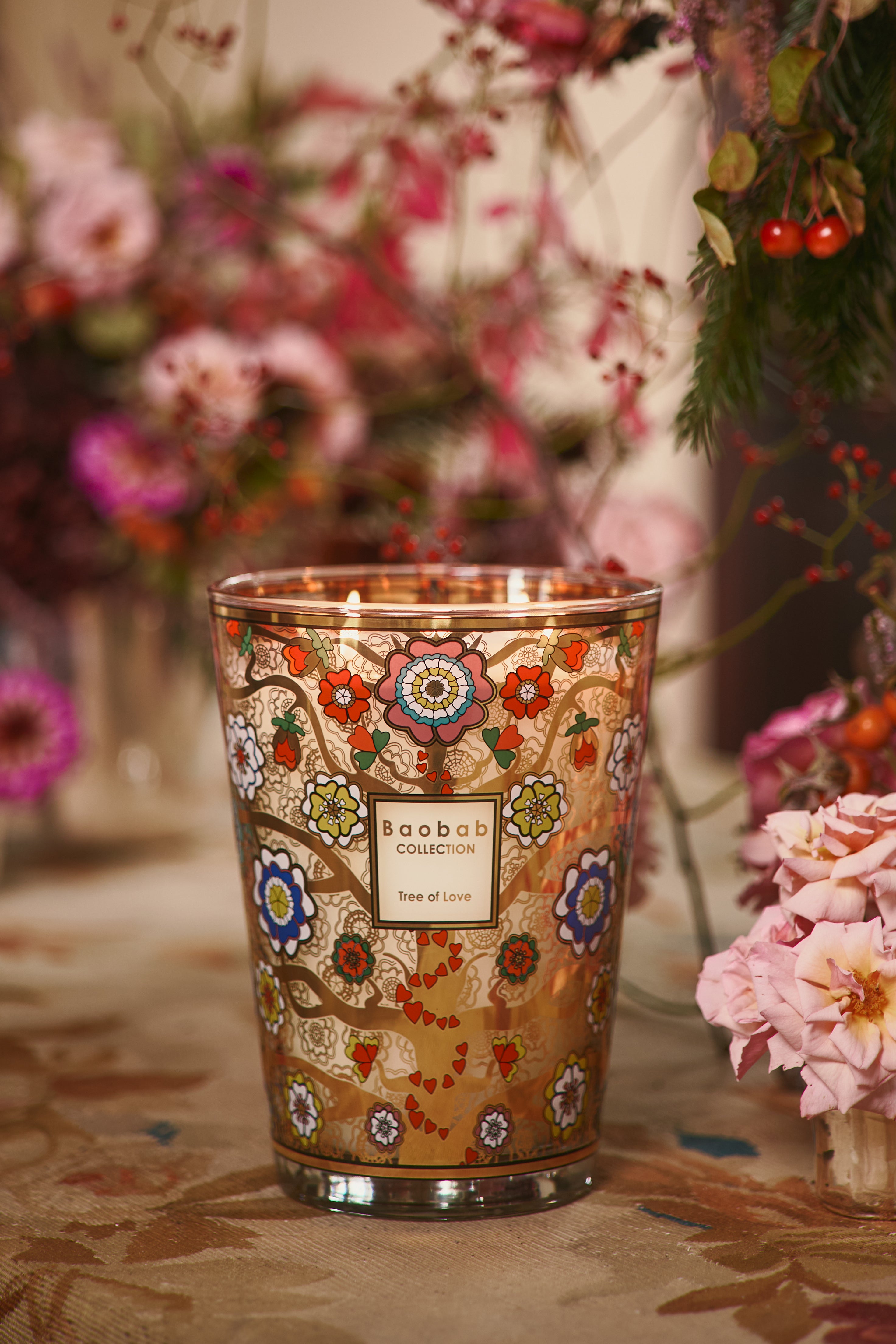 Bougie parfumée Baobab - Arbre d'Amour