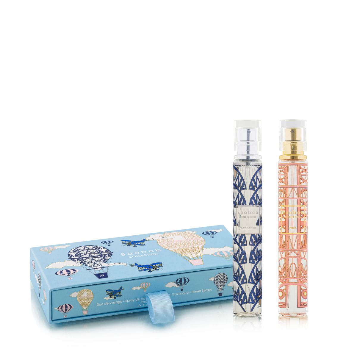 Baobab Interieursprays - Gift Box Home Spray Paris & Manhattan