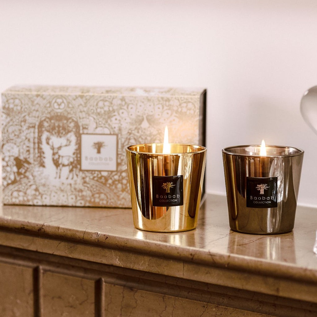 Baobab geurkaars geschenkset - Les Exclusives