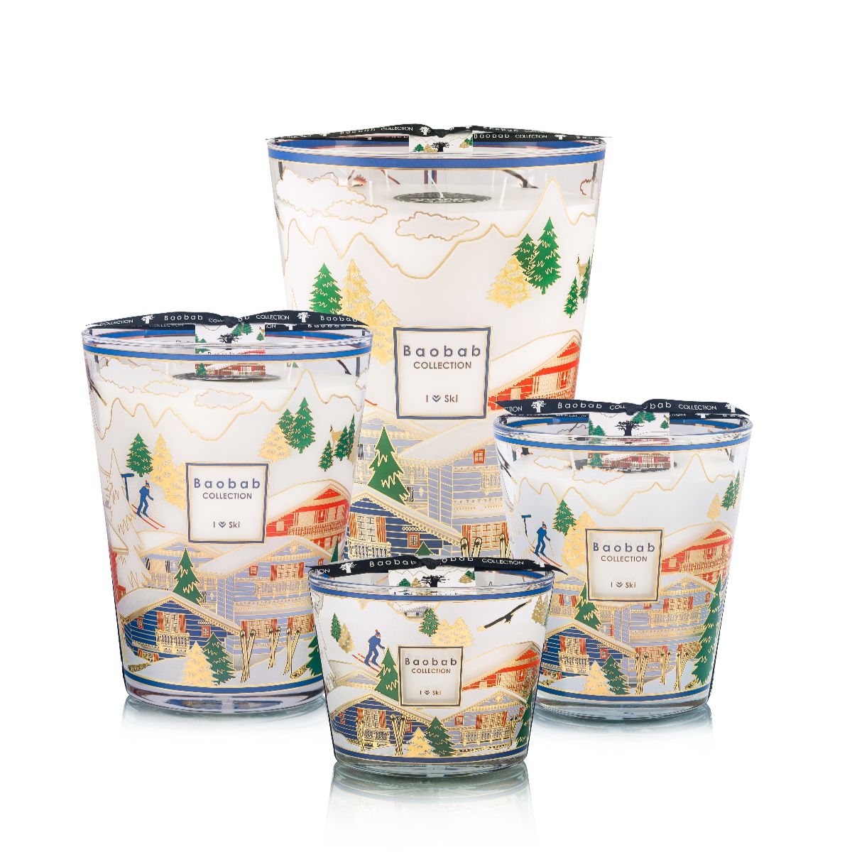 Bougie parfumée Baobab Édition Limitée - I LOVE SKI