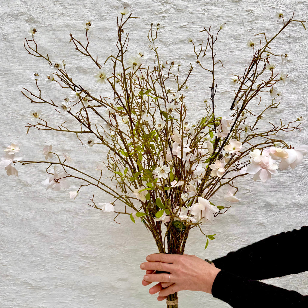 Zijdeboeket - Blushing Blossoms