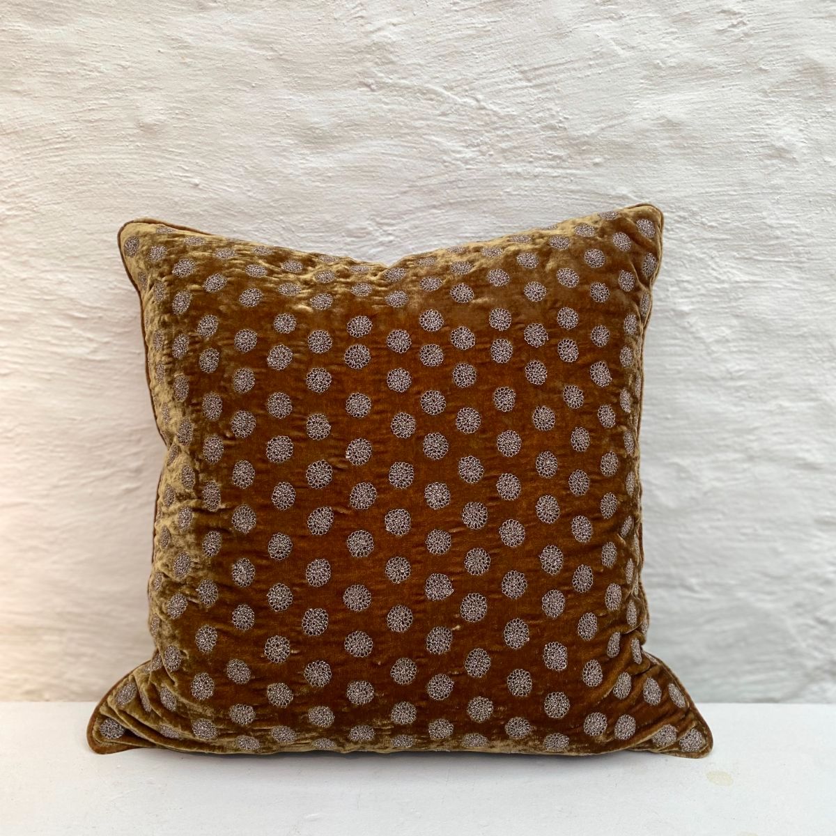 Coussin Anke Drechsel - Medal Light Brown
