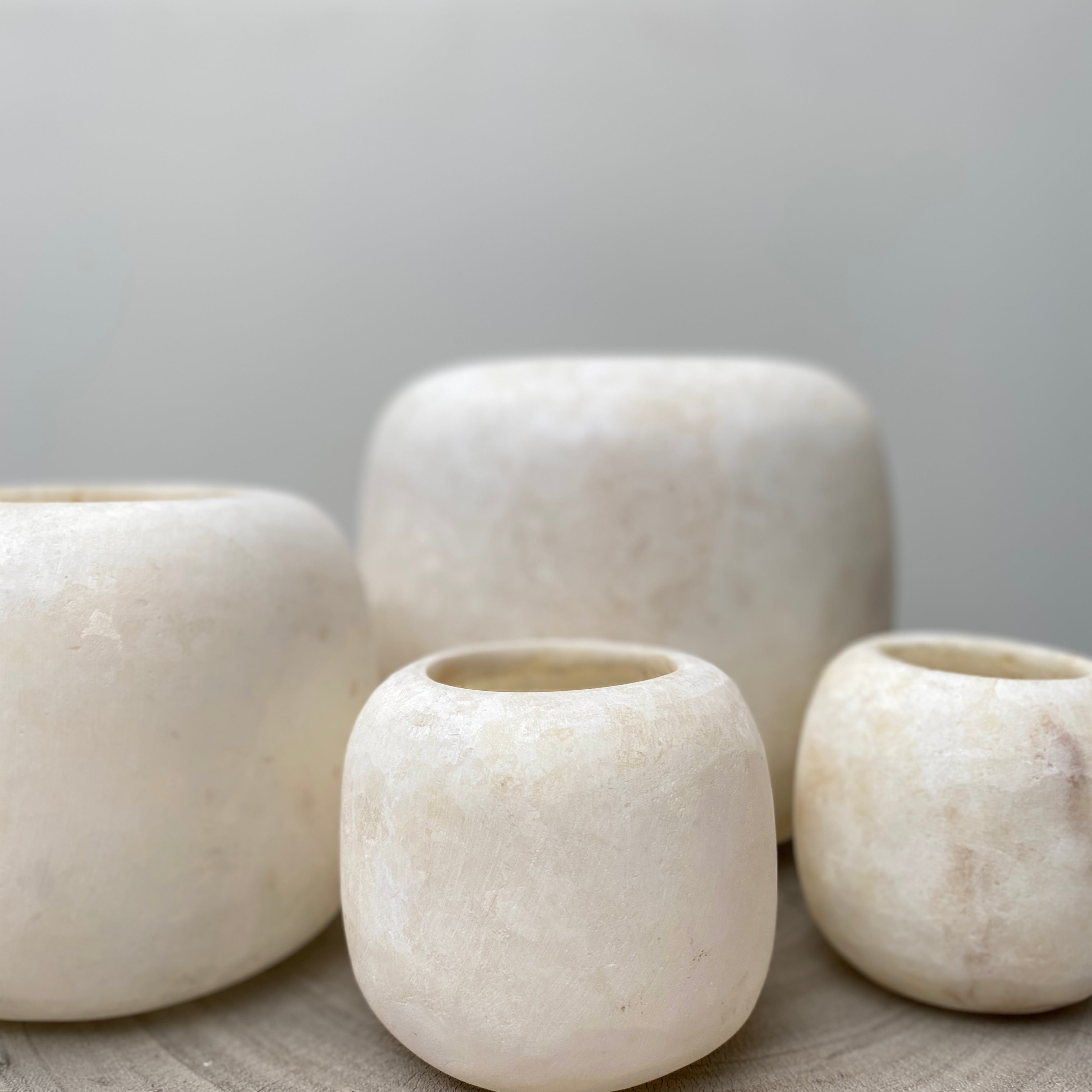 Alabaster Theelichthouder Curra Small (10cm)