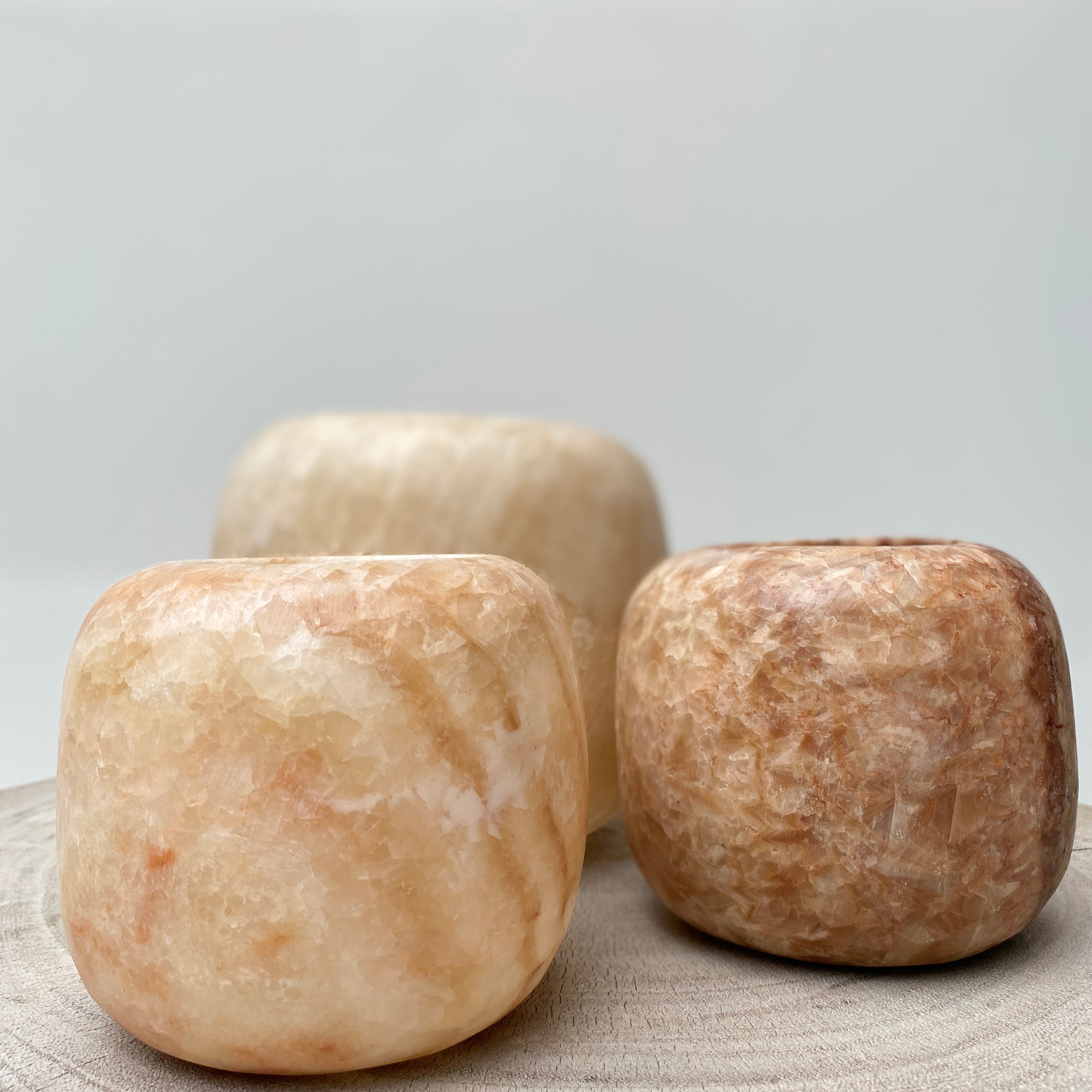 Alabaster Theelichthouder Curra Small (14cm)