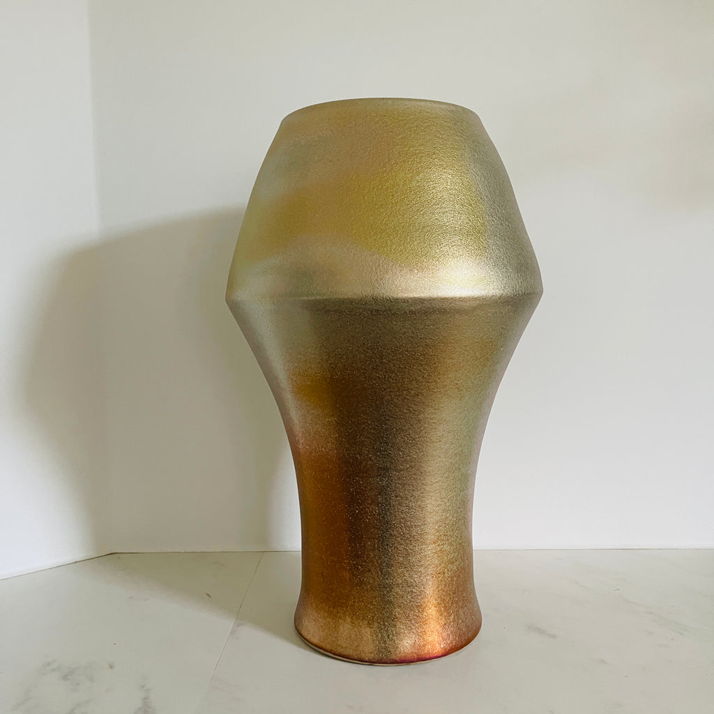 Mobach Keramiek vaas KM179 - Goud