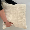 Anke Drechsel kussen - Labyrinth Ivory