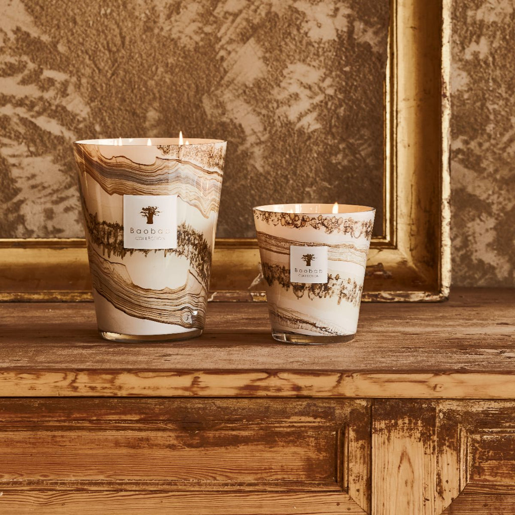 Baobab geurkaars - Sand Siloli