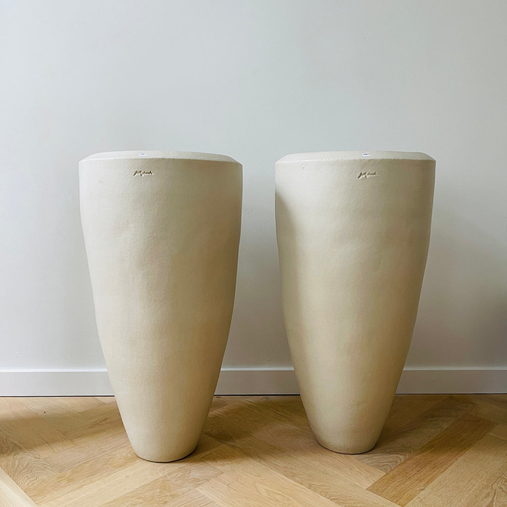 Mobach Keramiek Hoge Pot J5 - Ecru