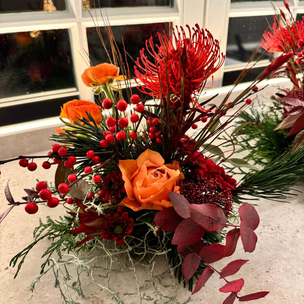 Feestelijke bloemstukken