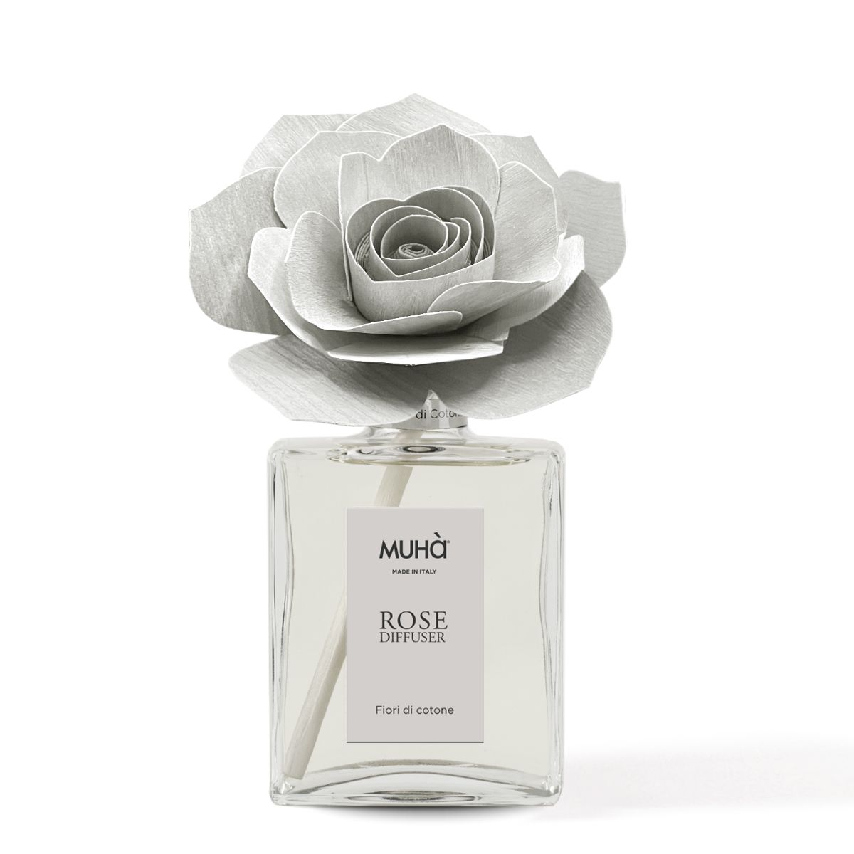 Muhà geurdiffuser ROSE Fiori di Cotone - 200ML