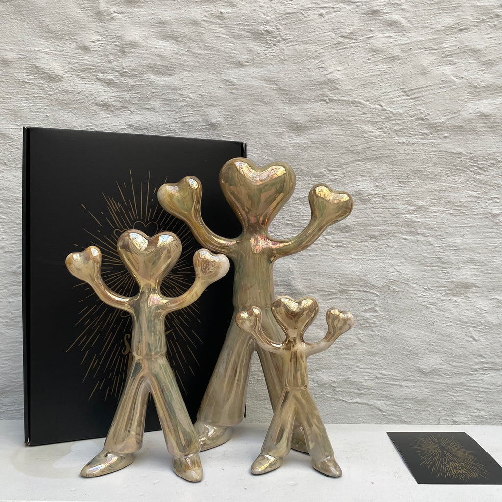 Saint of Love - Raku Silver