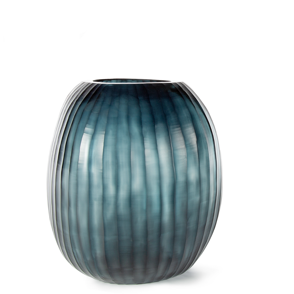 GUAXS Vaas Patara Clear/Dark indigo - Round