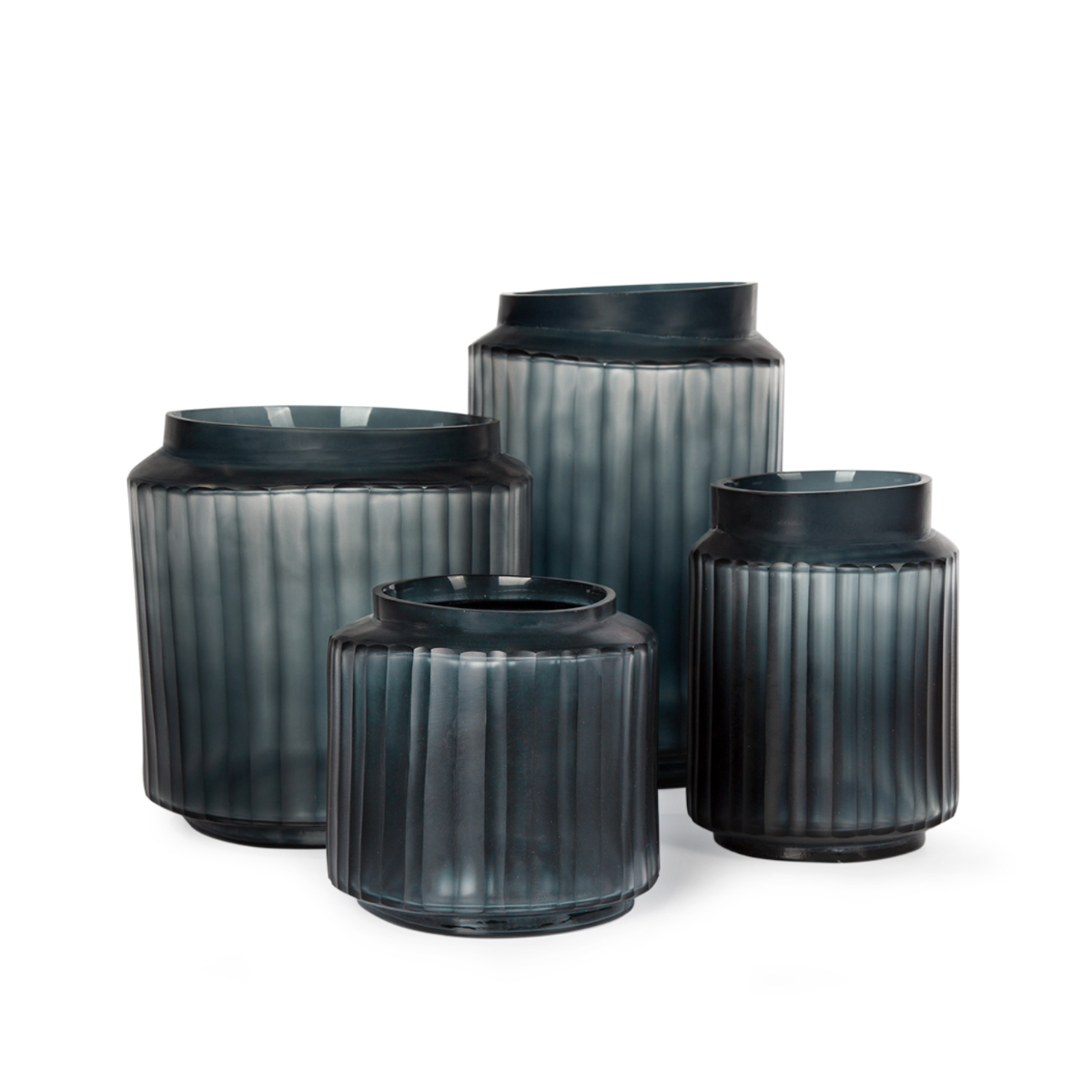 GUAXS Vaas Tonda Clear/Dark indigo