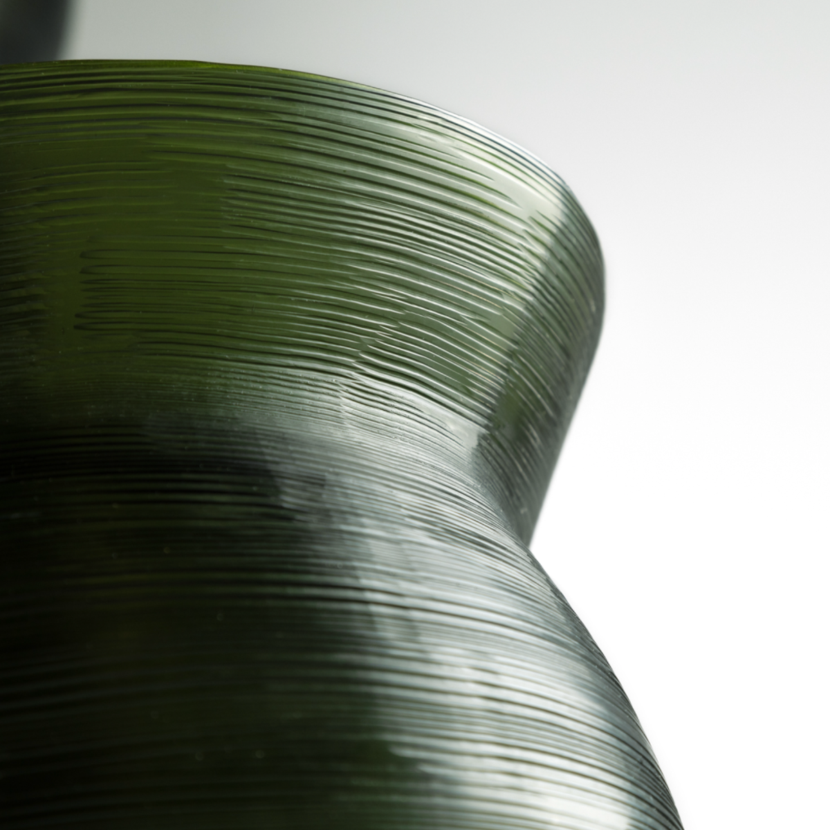 GUAXS Vase Mathura Noir/Gris acier